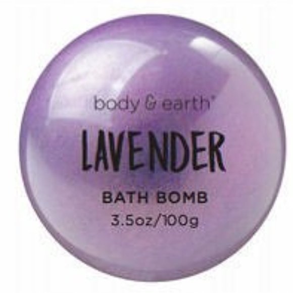Body & Earth Lavender Bath Bomb 2 Pack
